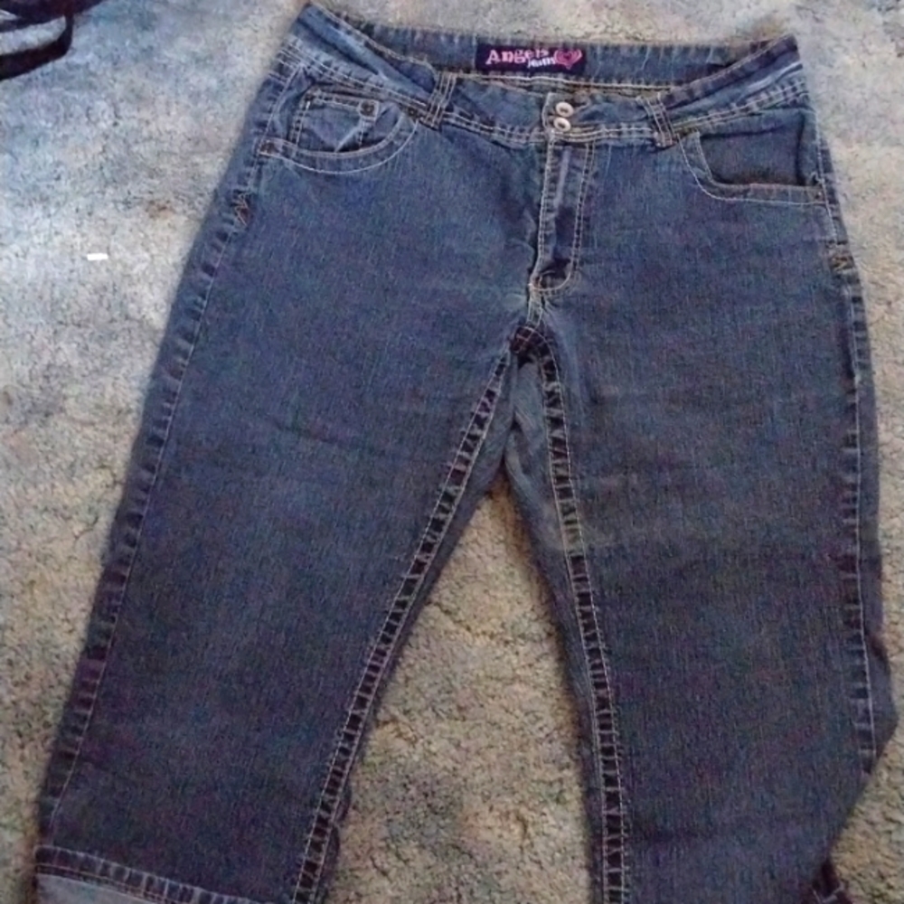 Awesome ladies junior size 20W Angles Capri jeans OBO